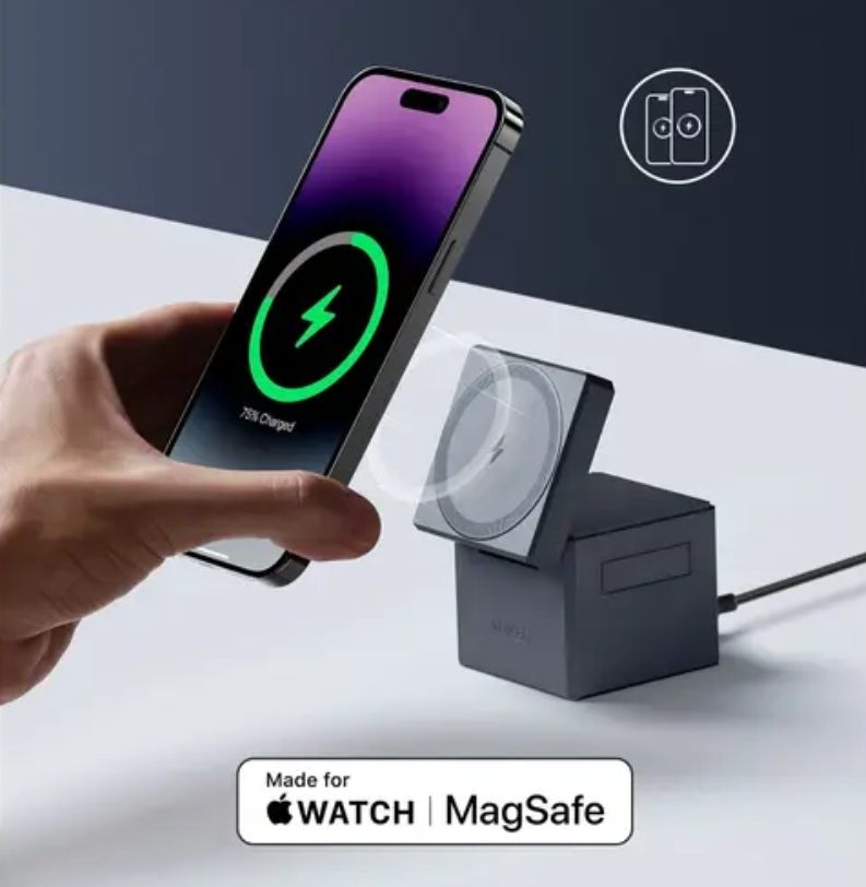 Anker 3‑in‑1 Cube MagSafe – încărcător wireless pentru ecosistemul Apple